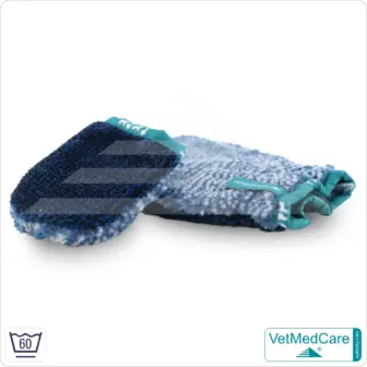 Coat care glove & Grooming Glove | glove like a dog brush for grooming dog, cat, horse and short-haired small animals | VetMedCare® 17 Grooming Glove | glove like a dog brush for grooming dog, cat, horse and short-haired small animals | VetMedCare®