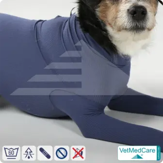 Dog bodysuit with legs | full body vest / coat / jacket / hoodie - especially for the female dog | VetMedCare® 16 Dog bodysuit with legs | full body vest / coat / jacket / hoodie - especially for the female dog | VetMedCare®