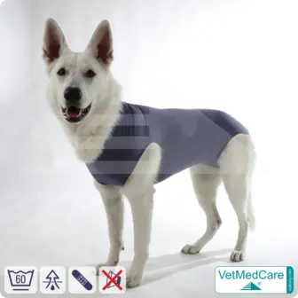 Dog suit / vest without legs | protective dog pet shirt / coat / jacket - especially for the female dog | VetMedCare®