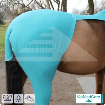 Horse wound protection / leg protection for the horse legs - hind leg | left and right fitting | VetMedCare® 7 Horse wound protection / leg protection for the horse legs - hind leg | left and right fitting | VetMedCare®