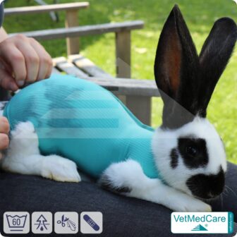 Safety Tubes DIY | like gauze bandages, bandages and plasters in one | protection stockings for pets like hamsters, rabbits and small animals | VetMedCare®