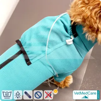 Dog system bodysuit with legs + zip + additional function bag | Dog body - full body body with 4 legs | VetMedCare® 15 Dog system bodysuit with legs + zip + additional function | Dog bodysuit - full body bodysuit with 4 legs | VetMedCare®